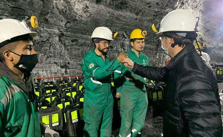 La ANM quiere fortalecer el salvamento minero en el departamento de Boyacá. Foto | Suministrada