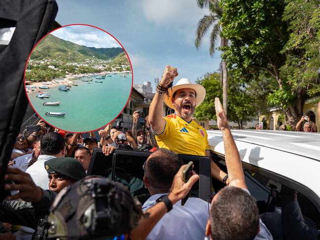 Imagen de referencia. Abelardo De La Espriella luego de ejercer su voto: Getty Images / Playas de Santa Marta: Getty Images.