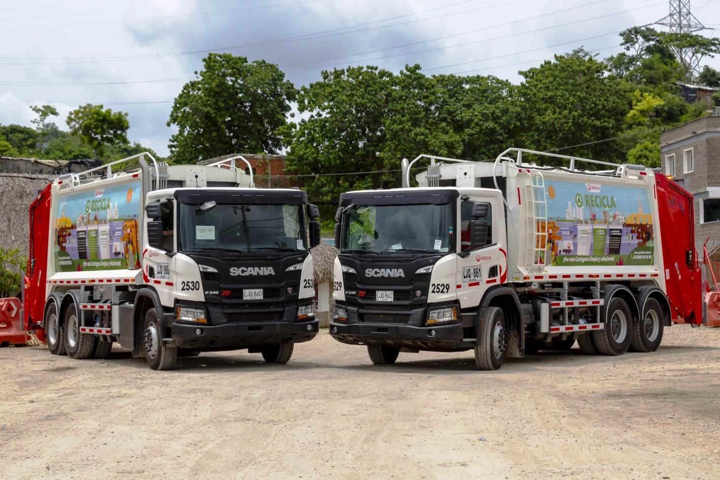Veolia incorpora a flota vehicular nuevos equipos para potenciar prestación del servicio