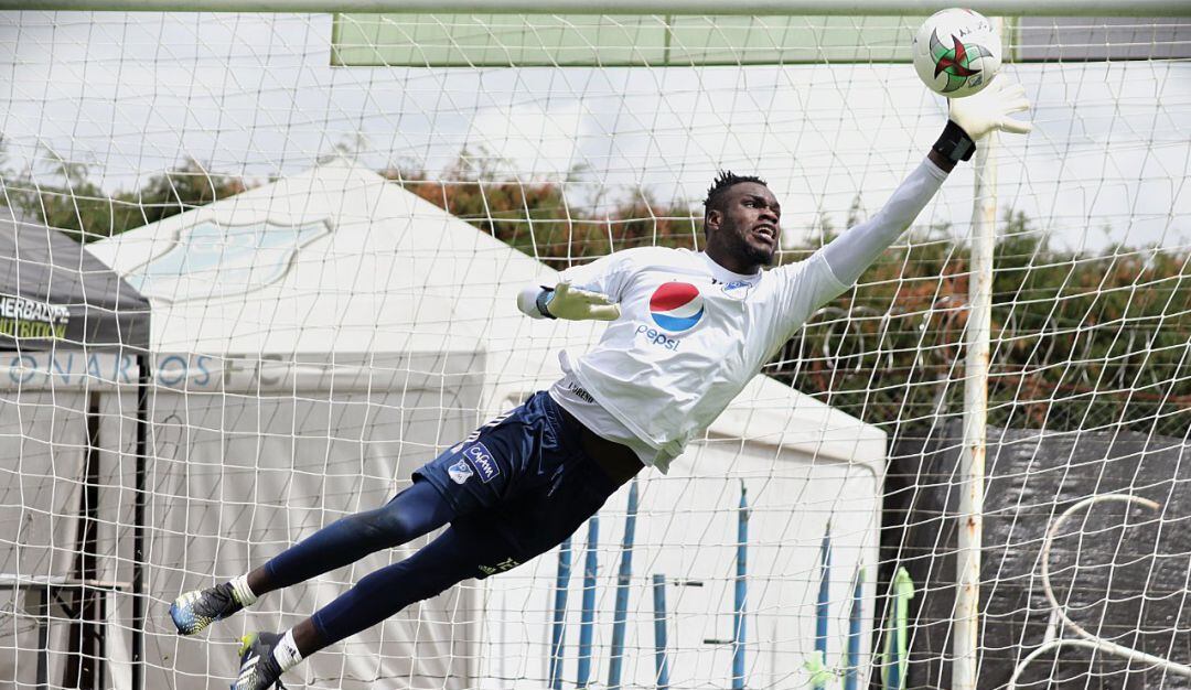 Juan Moreno, portero de Millonarios