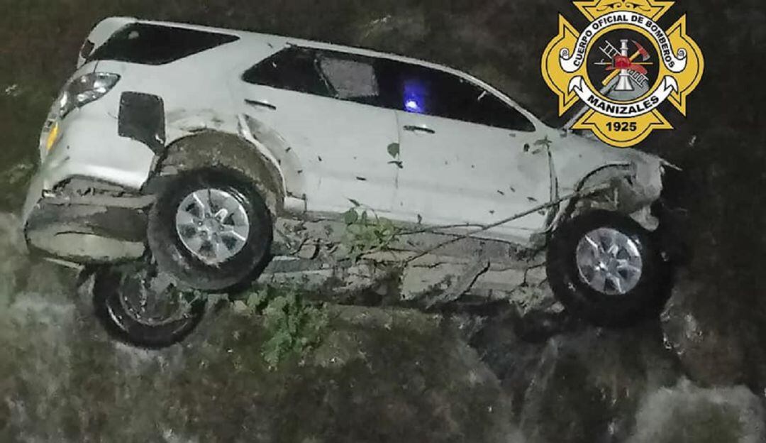 Accidente en la vía Panamericana de Manizales