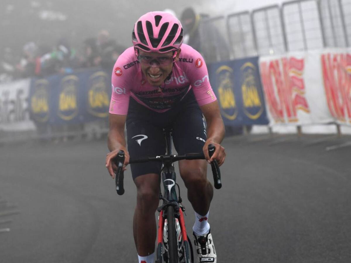 "Tengo una buena diferencia, pero cualquier cosa puede pasar en el Giro"