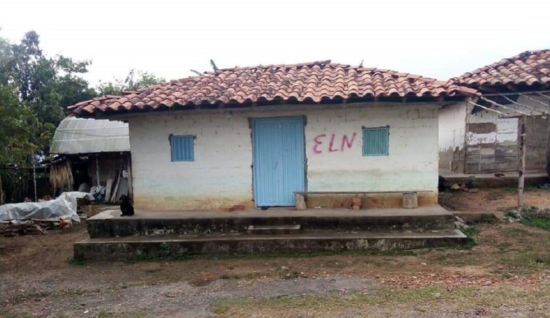 Fachadas pintadas en Riosucio - Caldas