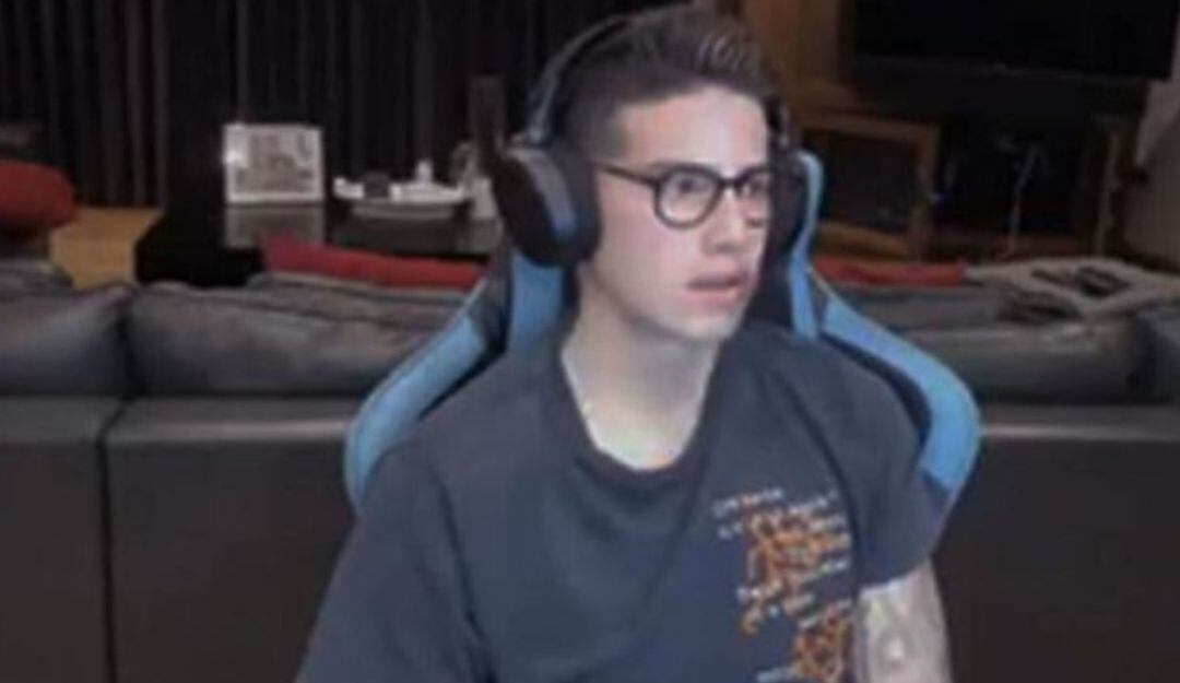 James Rodríguez en Twitch