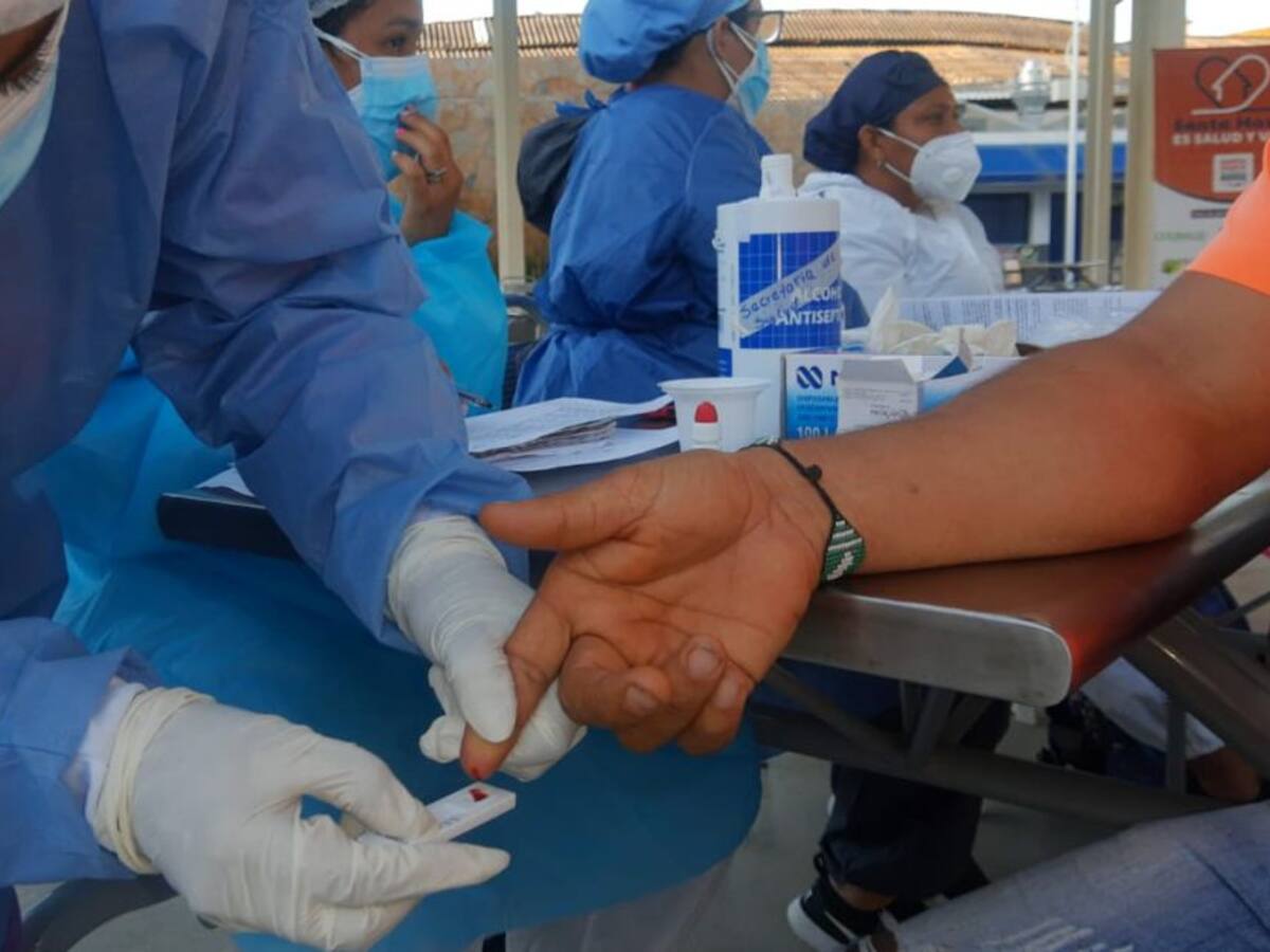508 pre diagnósticos positivo para Covid-19 en Mercado de Santa Marta