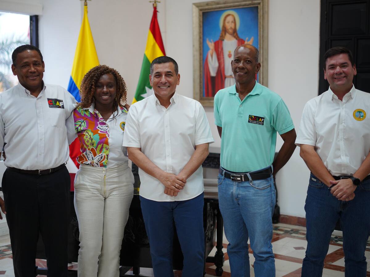 Reunión del Consejo Laboral Afrocolombiano (CLAF) capítulo Cartagena