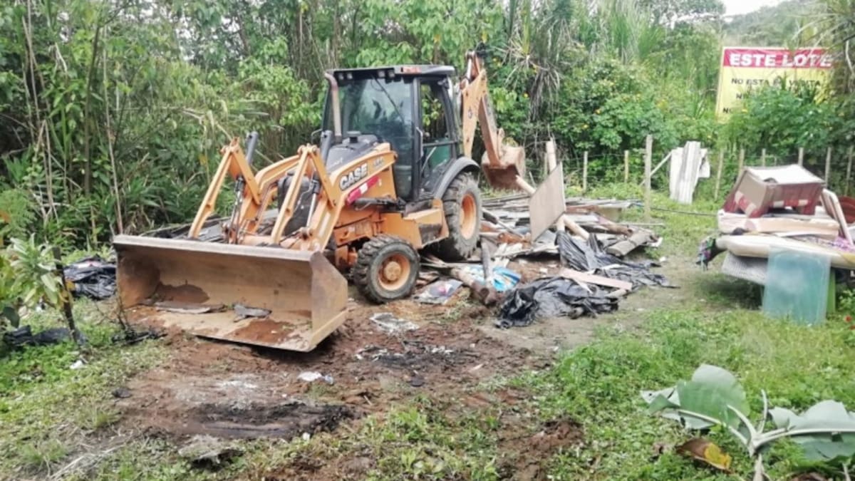Un lote de 2.500 metros cuadrados fue recuperado en Dosquebradas