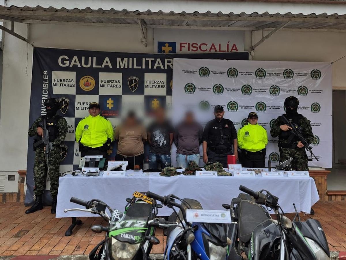 A la cárcel tres presuntos cabecillas de la Segunda Marquetalia en Meta