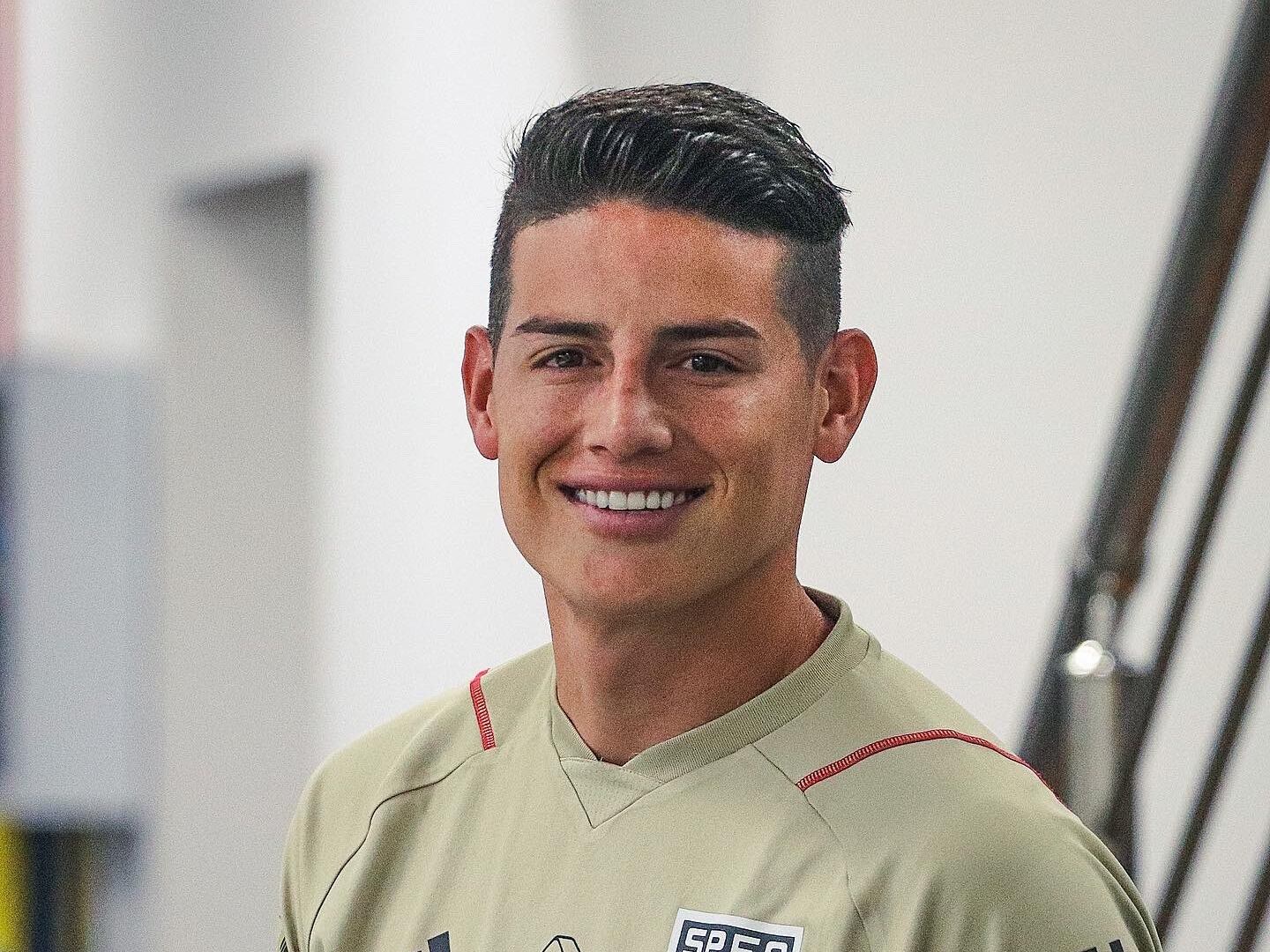 James Rodríguez regresó a Sao Paulo, vía twitter: @SaoPauloFC