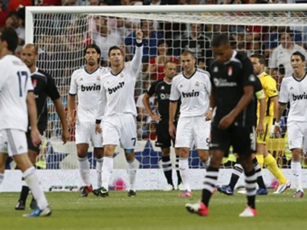 Real Madrid consiguió ante Granada su primera victoria en la Liga