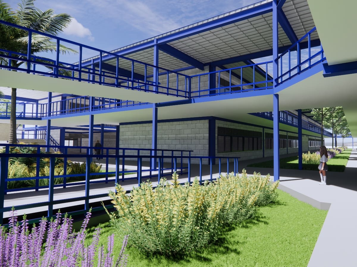 Comenzó construcción del megacolegio de Villanueva, Bolívar