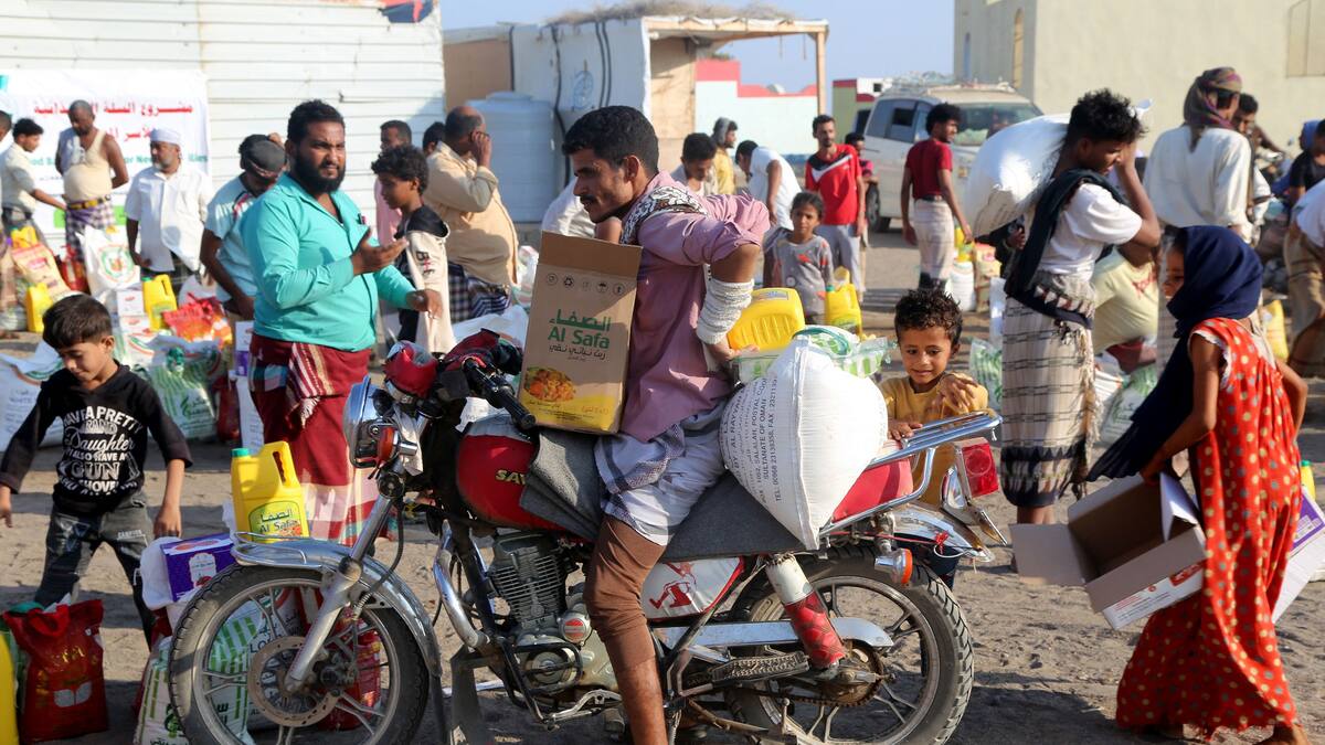Yemen: avalancha humana por ayudas deja 85 personas muertas
