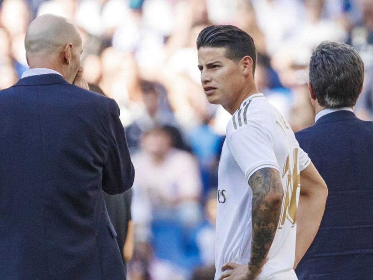 ¡Sin minutos! James y su ausencia en la convocatoria del Real Madrid