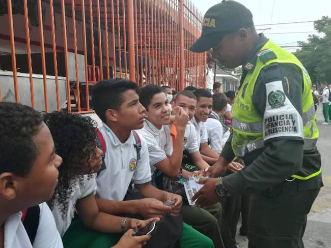 Fortalecen seguridad en 40 colegios de Barranquilla