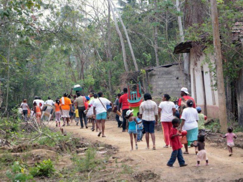 Más de 200 familias han arribado a Cali. Foto: Personería de Cali.