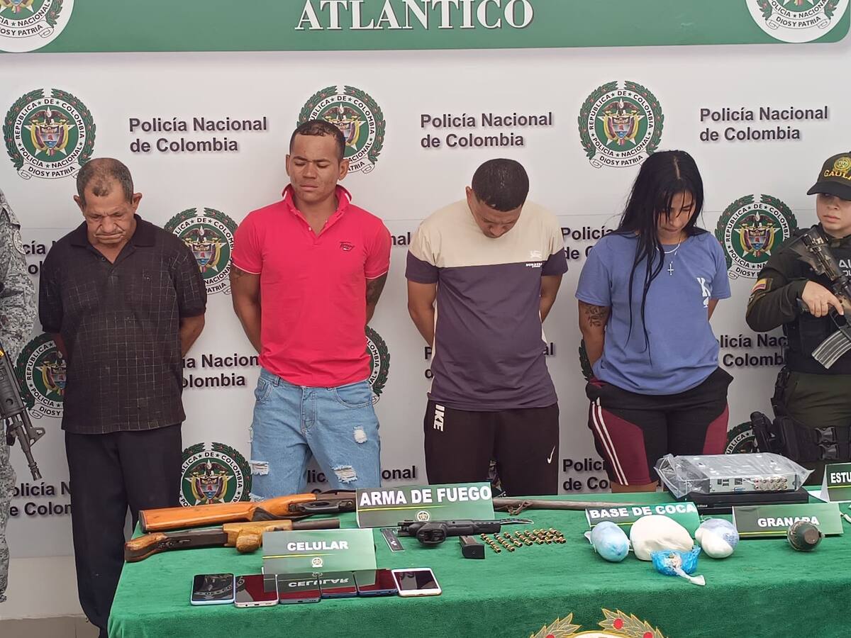 Capturan a alias ‘Muerto vivo’, señalado cabecilla zonal del ‘Clan del Golfo’, en el Atlántico