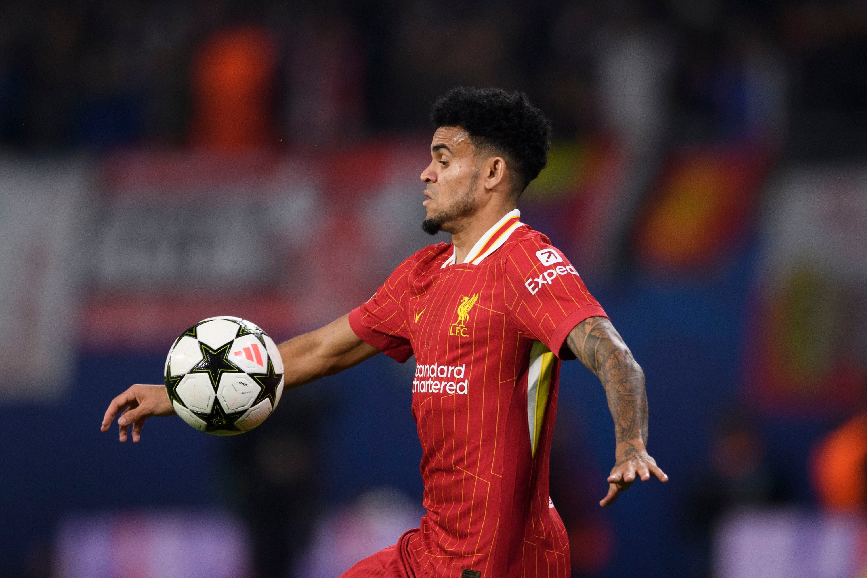 Luis Díaz, delantero del Liverpool. (Photo by Edith Geuppert - GES Sportfoto/Getty Images)
