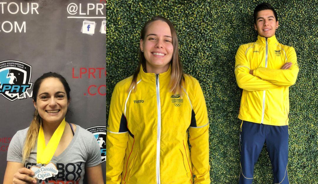 Maria Paz Riquelme, Cristina Amaya y Mario Mercado 