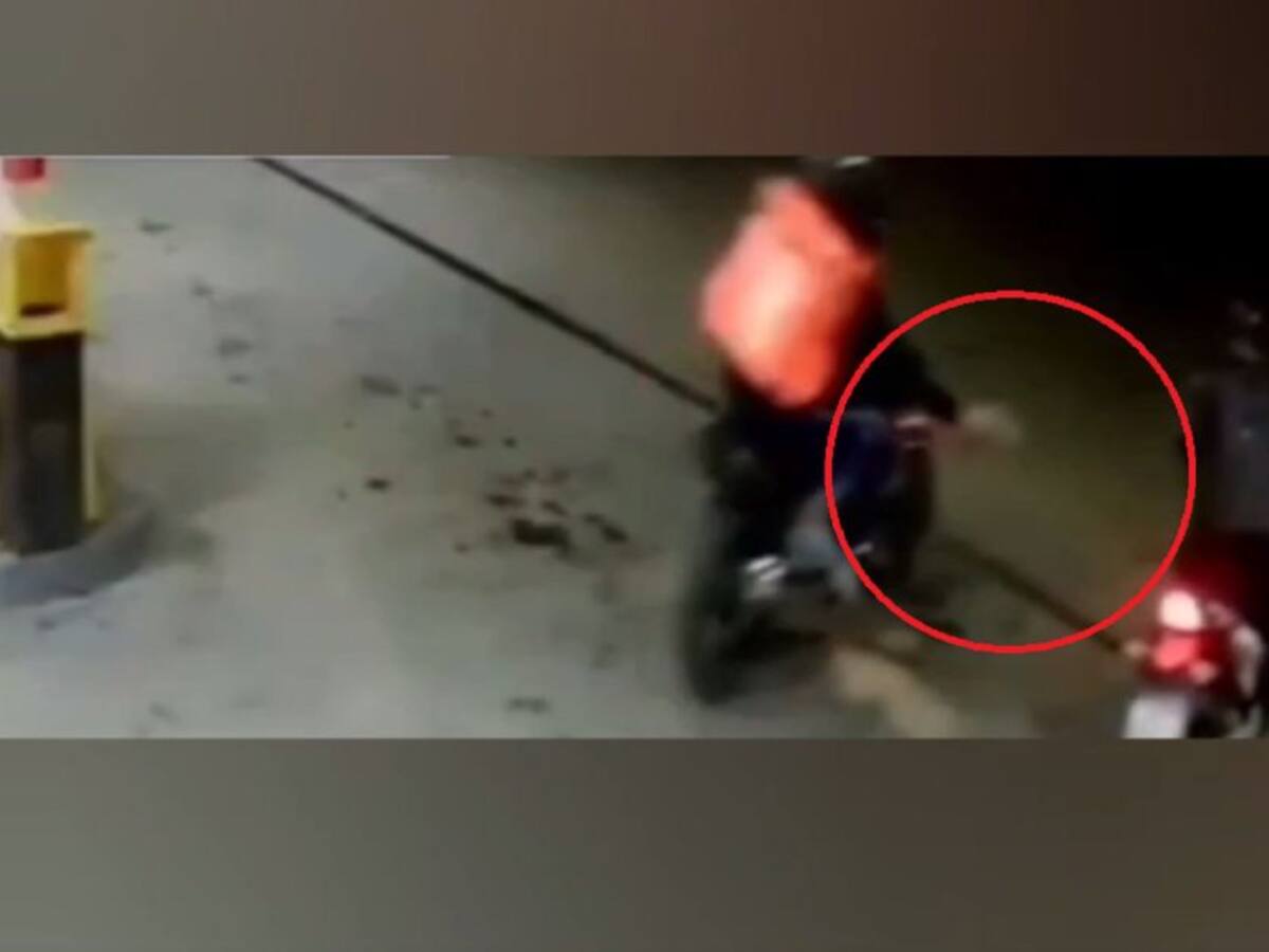 Falsos Rappi balean a hombre para robarle una motocicleta (VIDEO)
