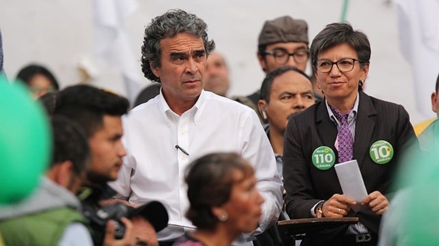 Sergio Fajardo y Claudia López. Foto: Colprensa