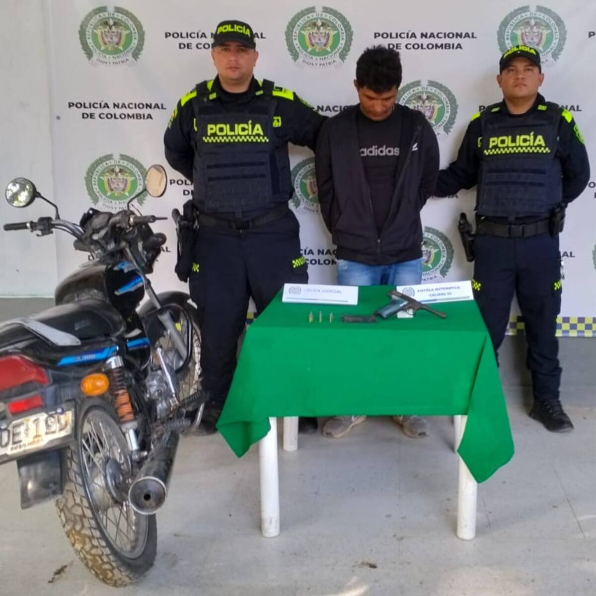 Capturan a presunto sicario del ‘Clan del Golfo’ en Juan de Acosta