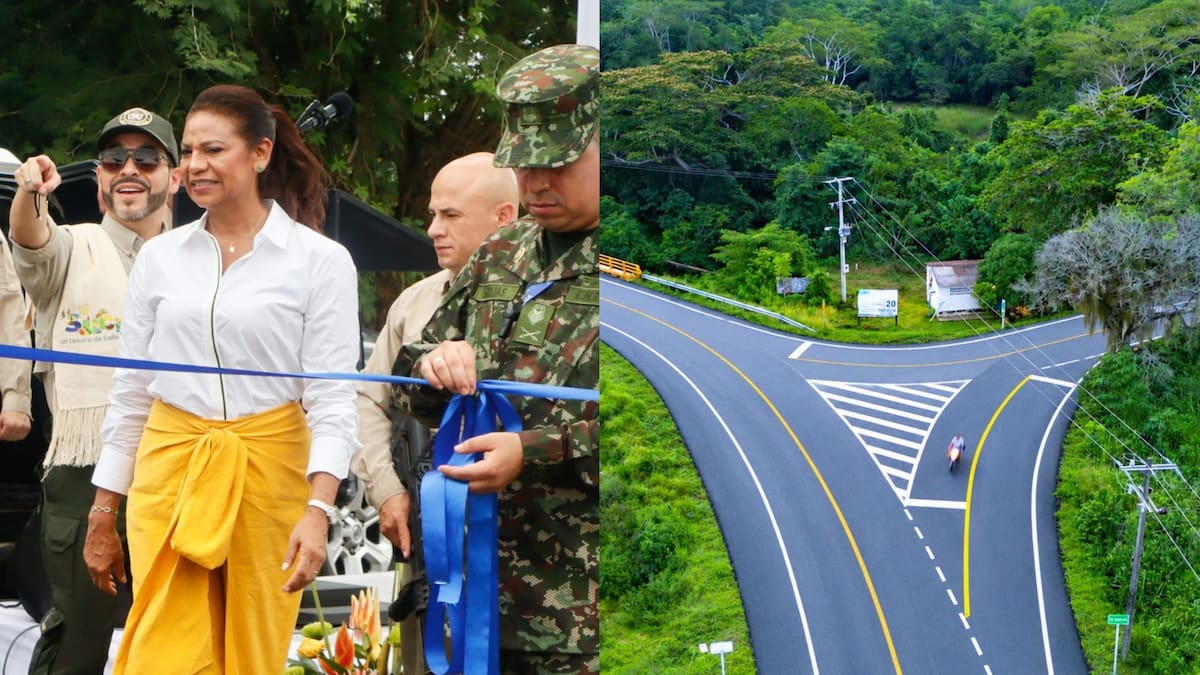 Presidente y gobernadora de Sucre entregan corredor vial que conecta a Sincelejo con Tolú