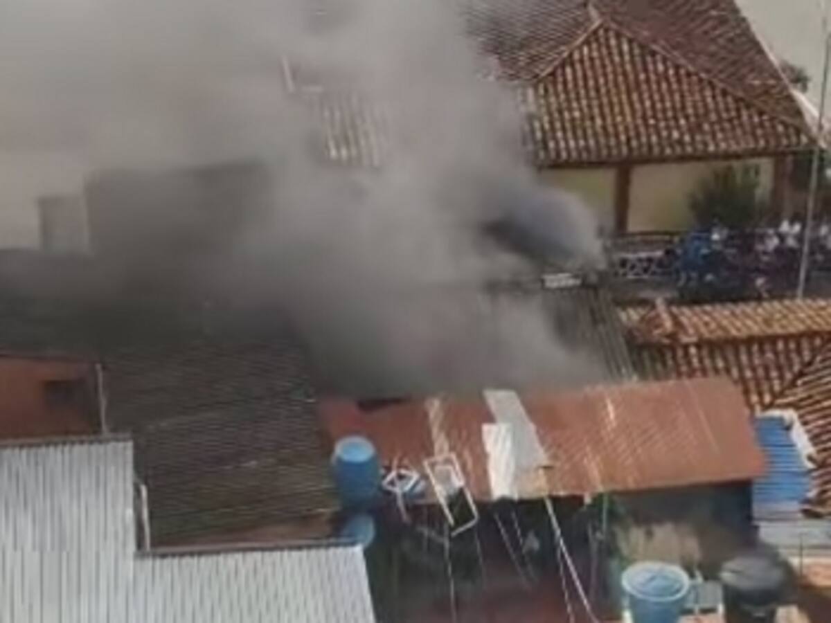 Incendio consumió un apartamento en Bucaramanga