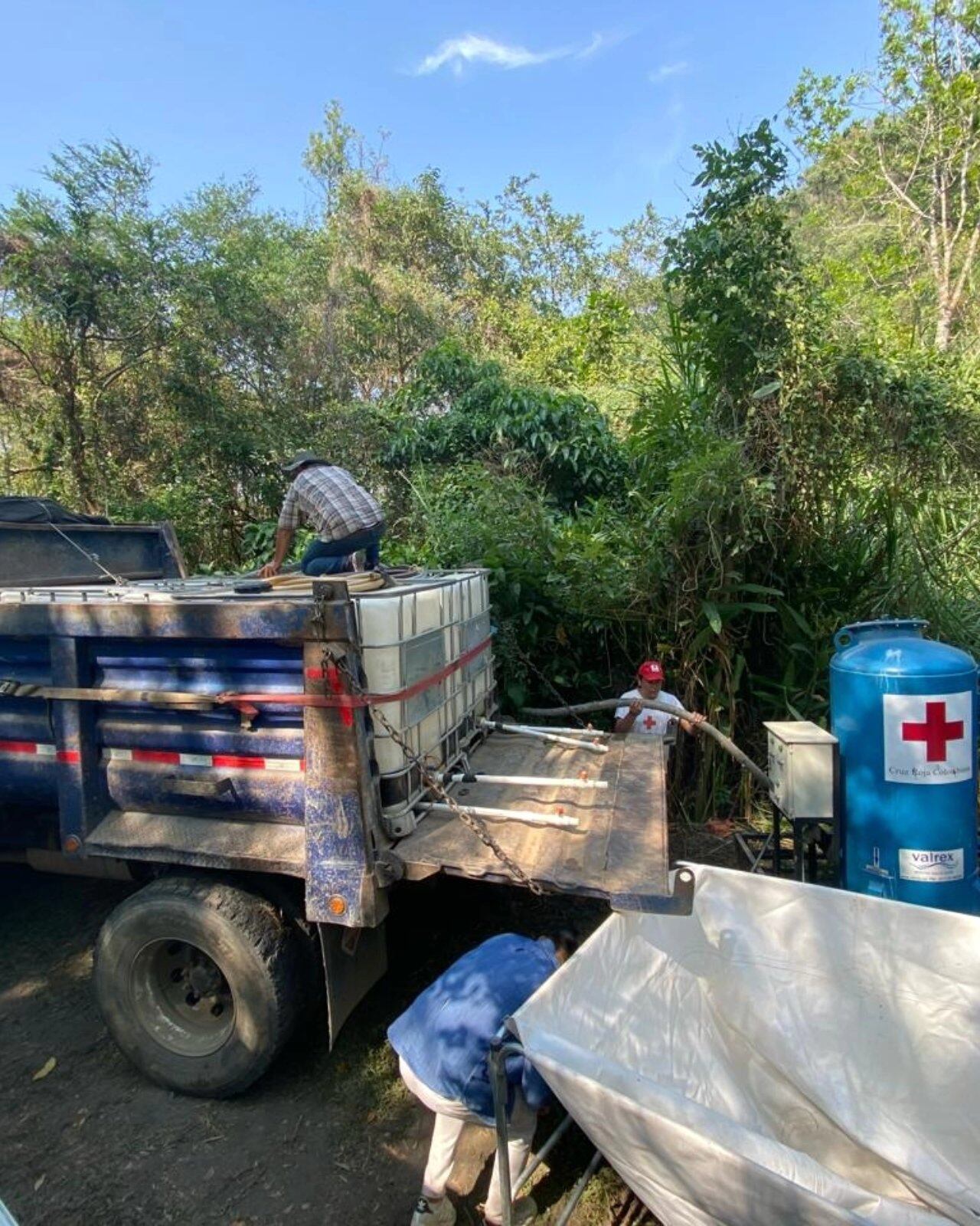 Con planta portátil atienden municipios en crisis por falta de agua en Santander.