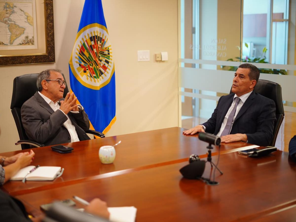 Alcalde Dumek concreta alianzas con la OEA y Usaid en su penúltimo día de trabajos en EEUU