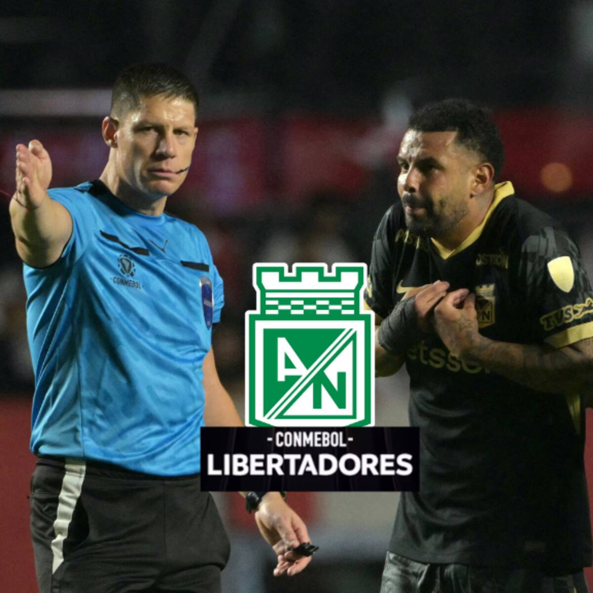 Insólita razón por la que Edwin Cardona fue expulsado en Sao Paulo vs. Nacional: vea acá lo que pasó