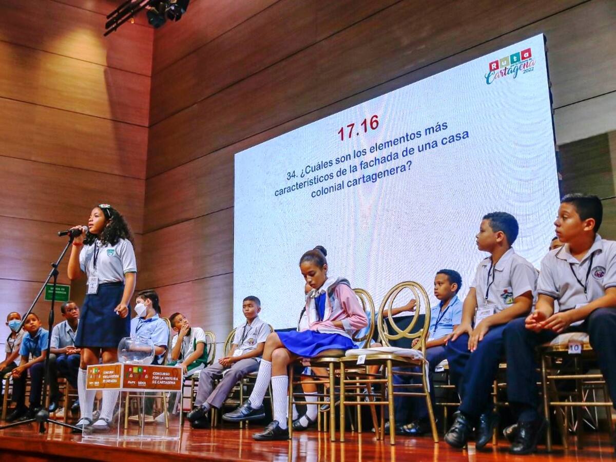 40 estudiantes se disputan el primer lugar en Concurso de Historia de Cartagena