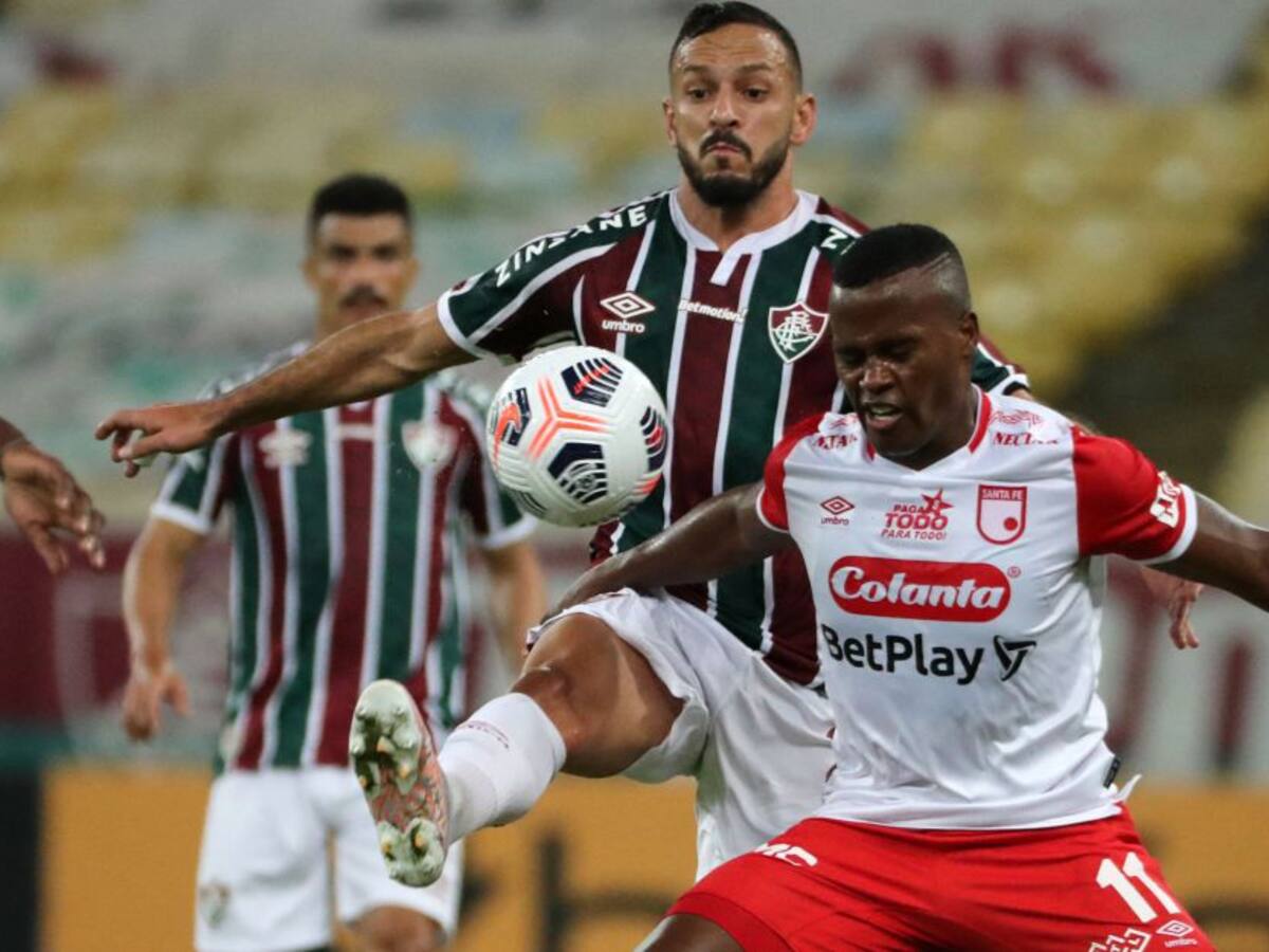 Una baja más en Santa Fe, Jhon Arias tiene todo listo para ir a Fluminense