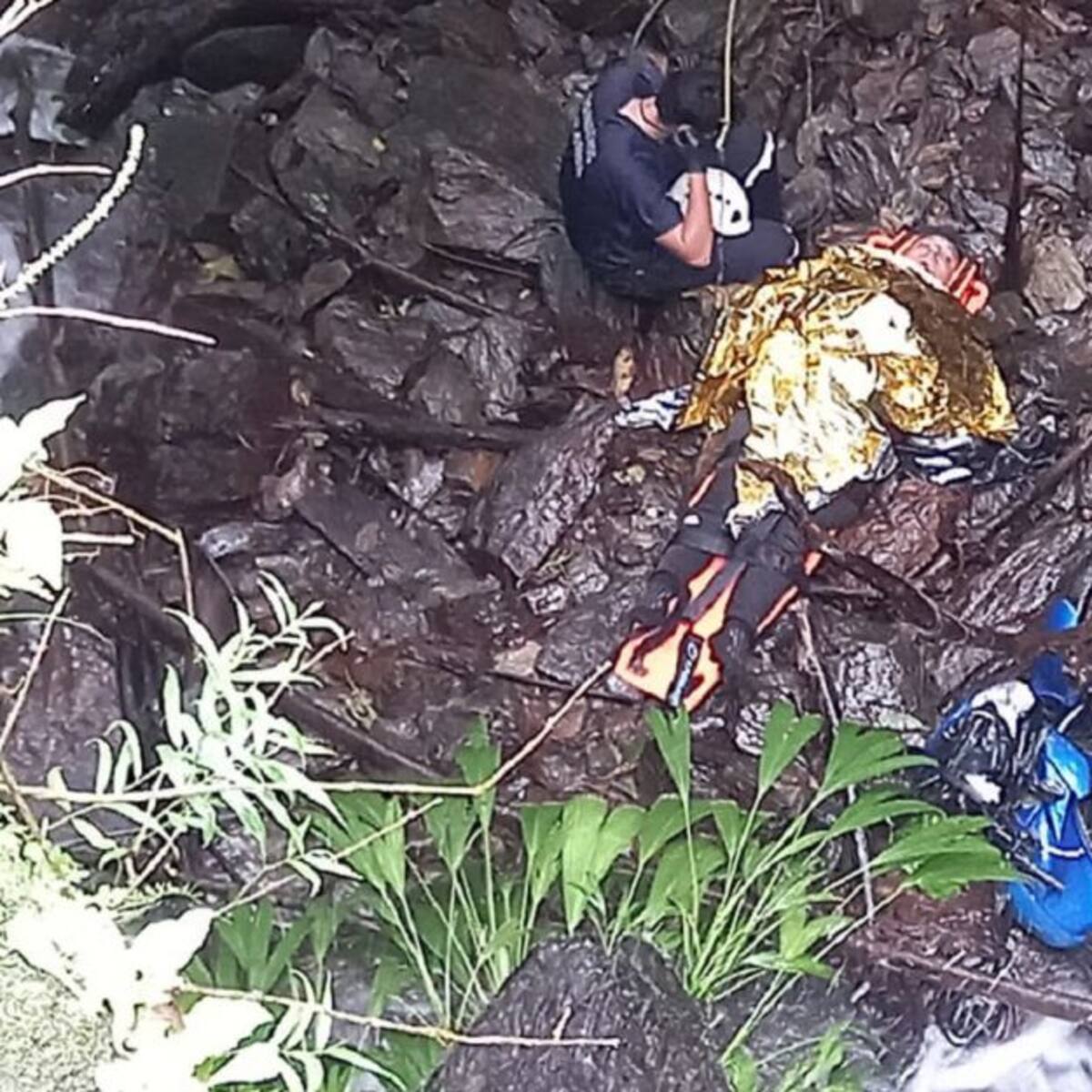 De milagro se salvó un motociclista en zona rural de Victoria