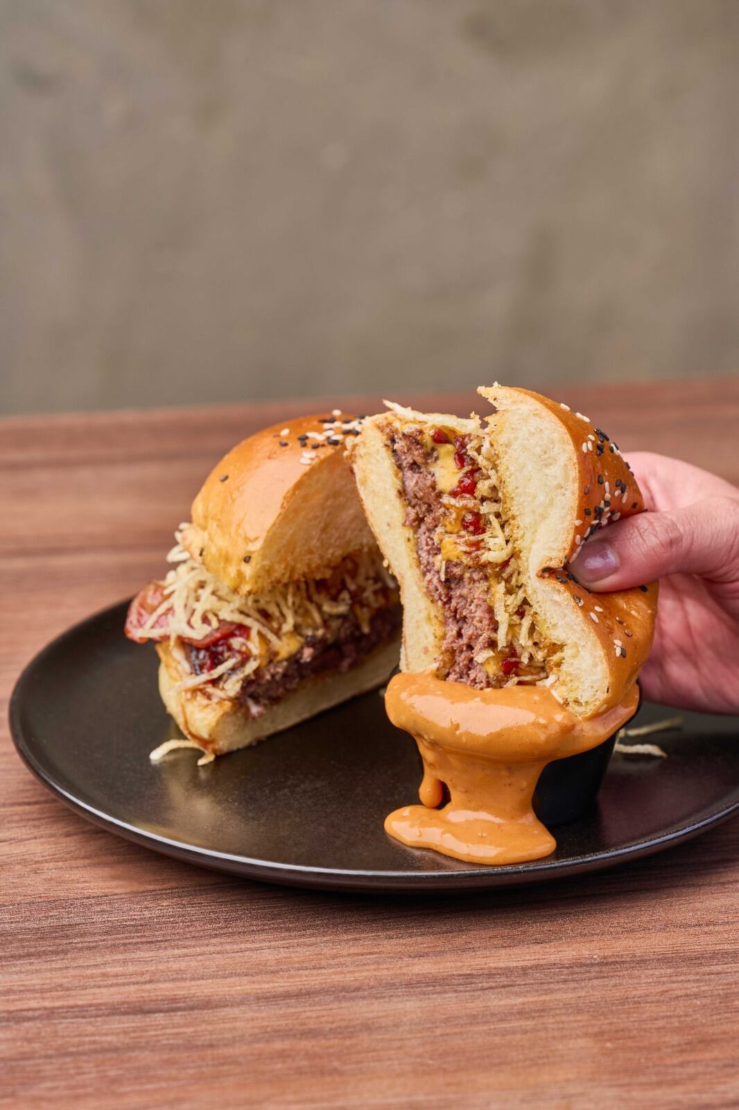 Hamburguesa de Bicono, Bogotá. Cortesía.