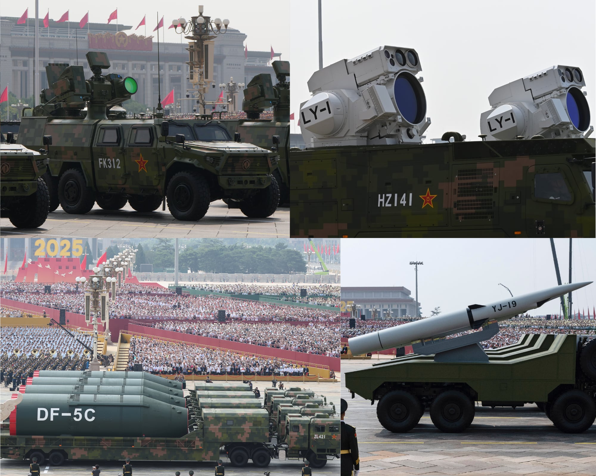 El nuevo armamento, presentado durante un gran desfile militar, se hizo ante la presencia de los presidentes de China, Rusia y Corea del Norte.
(Foto: Getty / Caracol Radio )