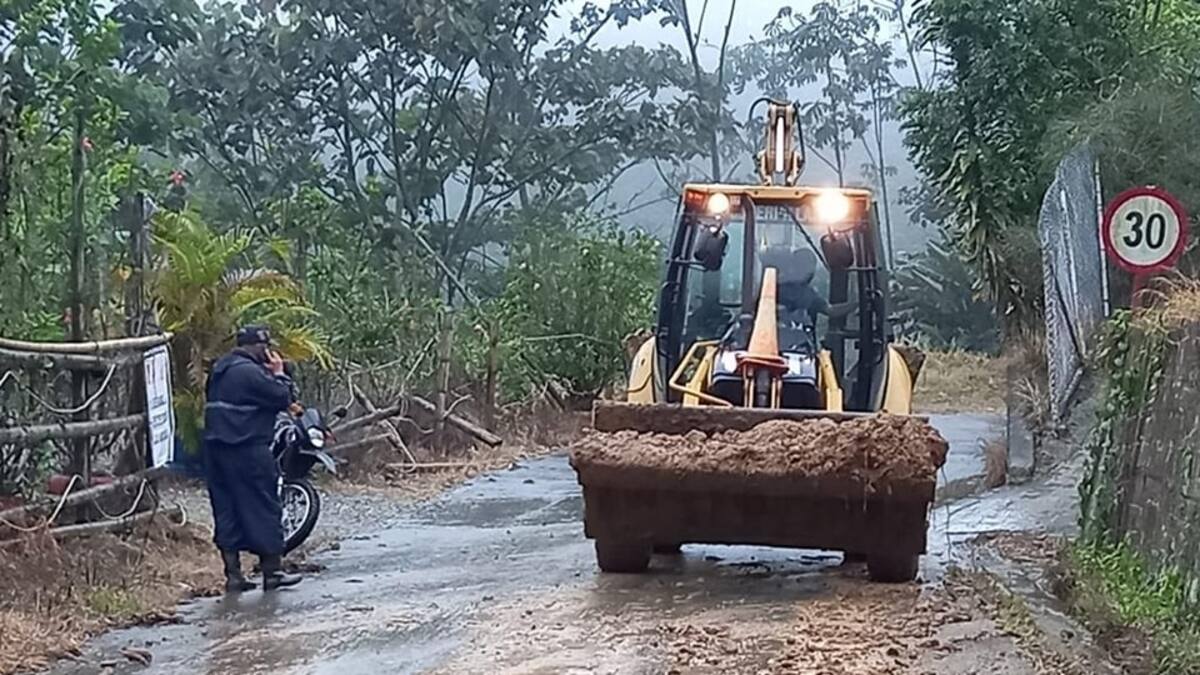 Informe lluvias en el Quindío