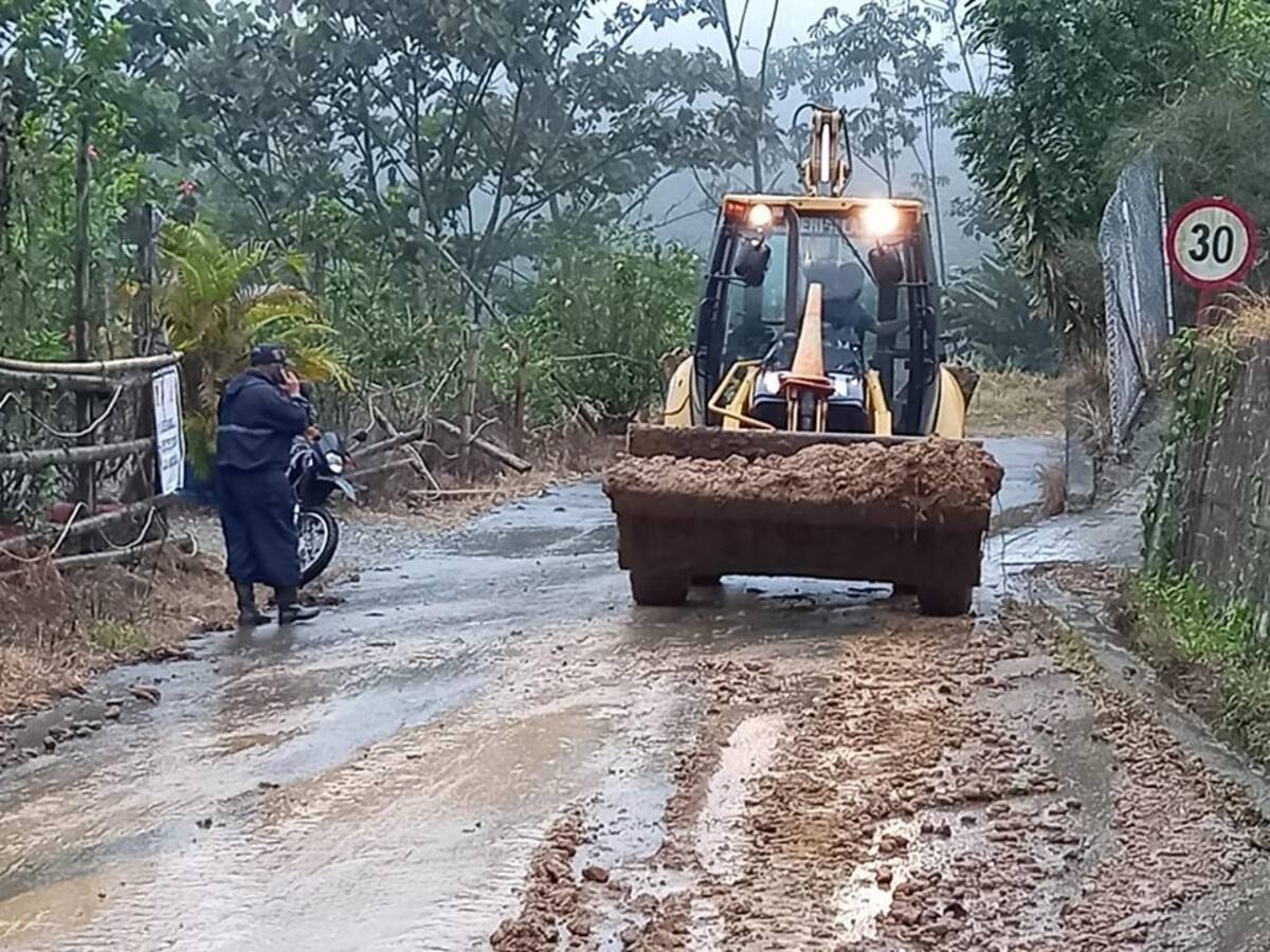 60% de los municipios del departamento del Quindío en alerta por las lluvias