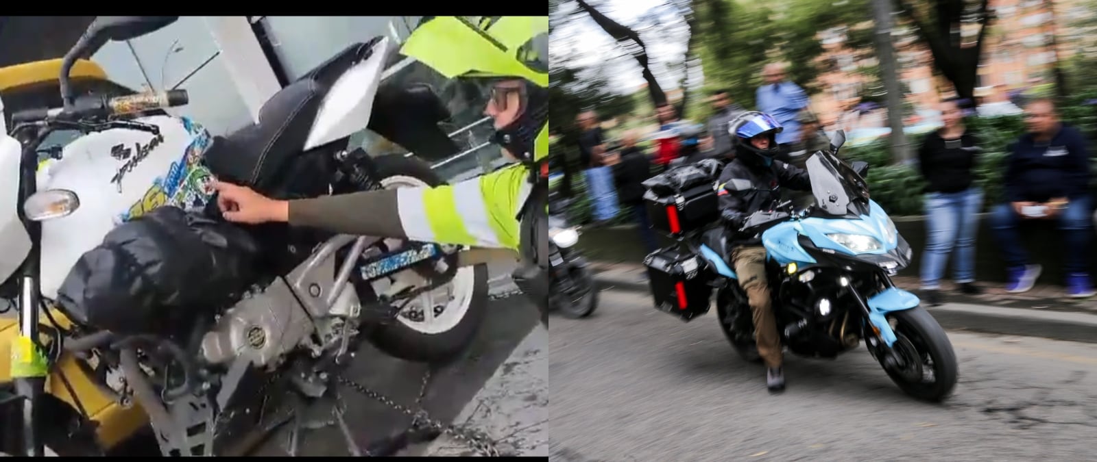 Motos infracción - Colprensa