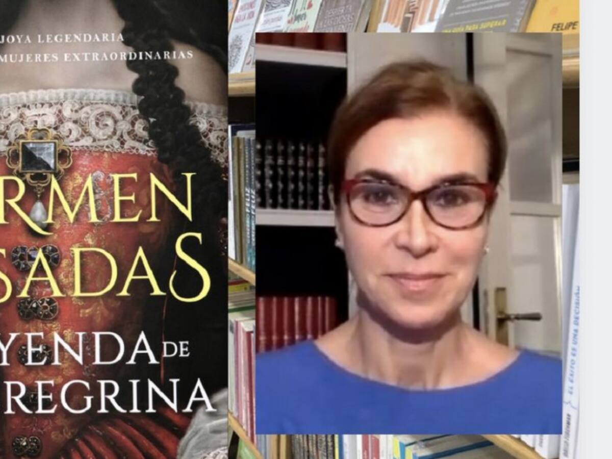 “La leyenda de la peregrina” novela histórica autoría de Carmen Posadas