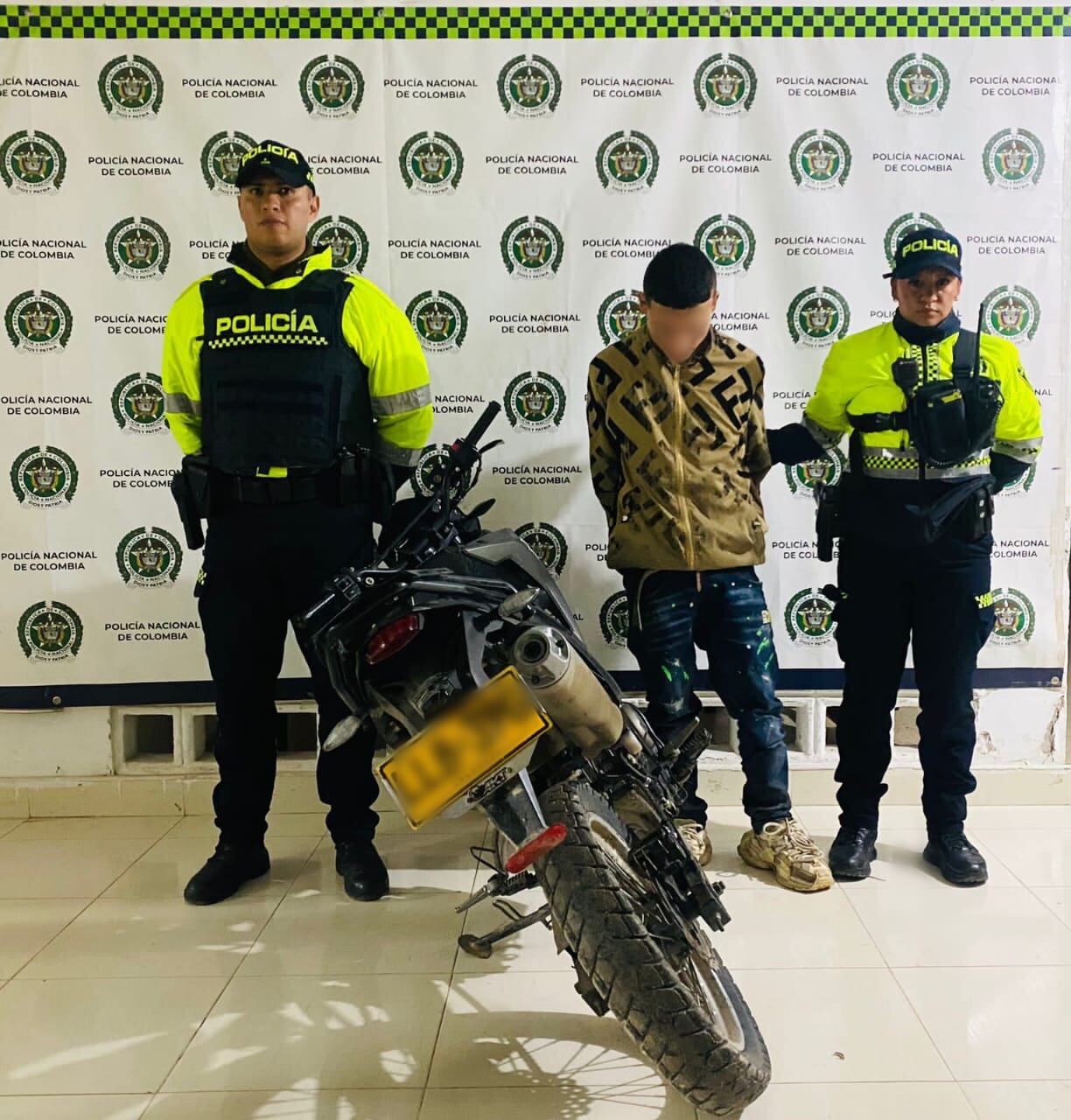 Capturado en Pitalito por  hurtar motocicleta