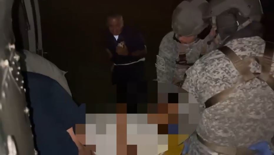Soldado herido en Chocó traslado a Medellín - foto CACOM 5