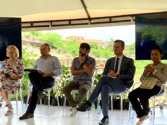 Visita del embajador de la Unión Europea en Colombia