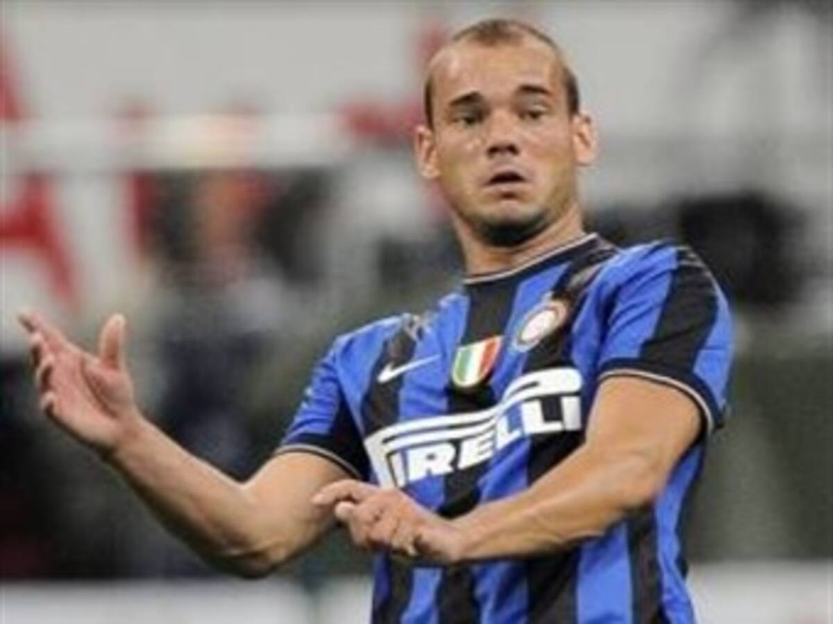 Sneijder renueva con el Inter hasta el 2015
