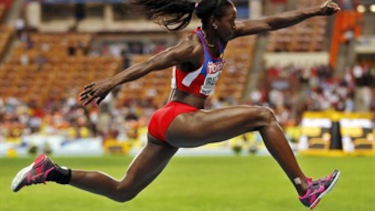 Caterine Ibargüen empieza la defensa de su reinado en Liga de Diamante