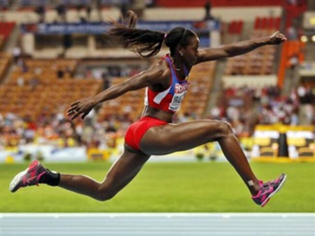 Caterine Ibargüen empieza la defensa de su reinado en Liga de Diamante