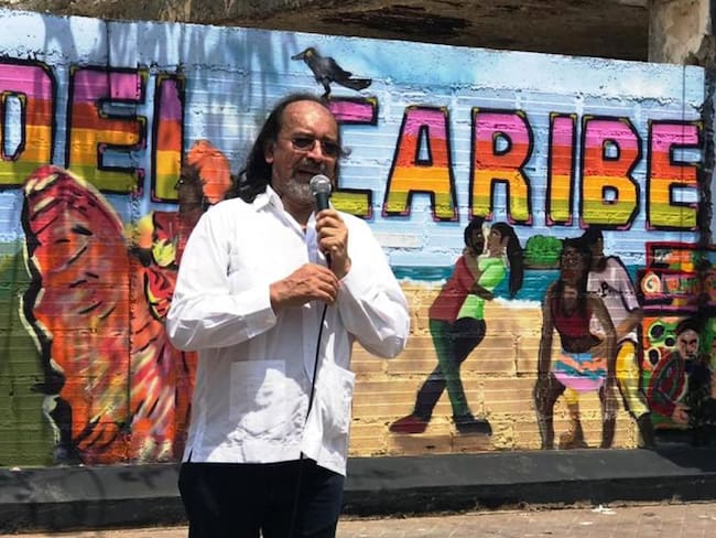 En Cartagena, realizan mural como homenaje a líderes sociales asesinados