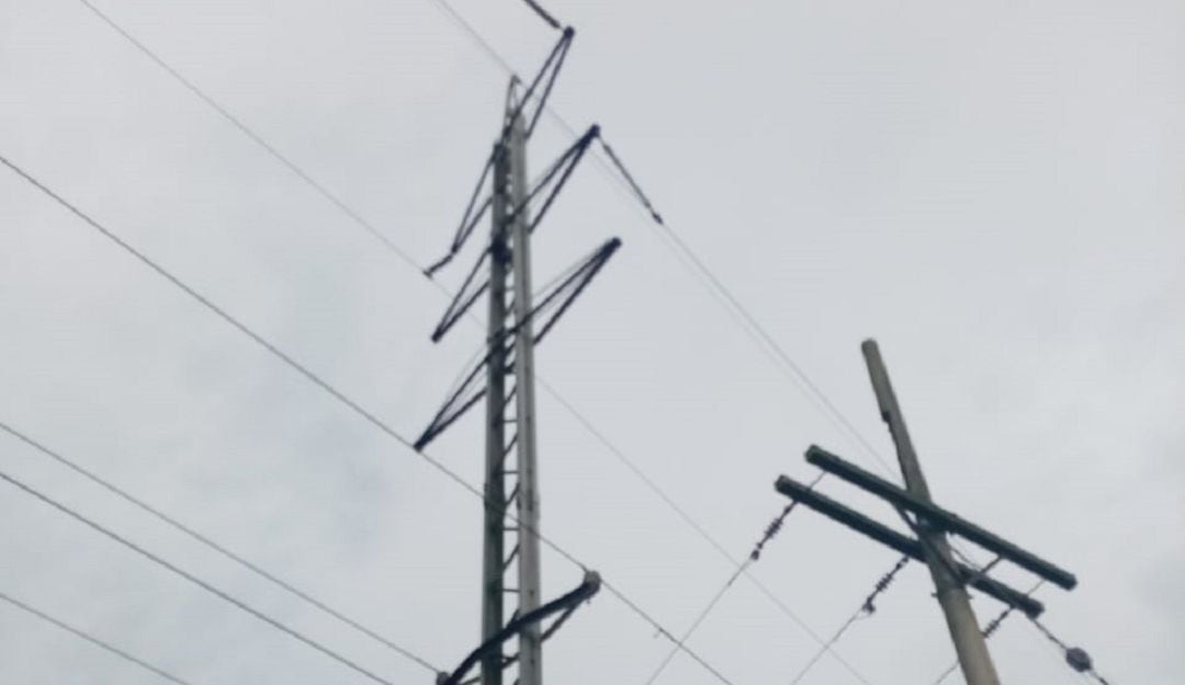 Delincuentes se apropiaron de redes pertenecientes a la línea de transmisión 615 Ternera – Gambote de 66.000 voltios
