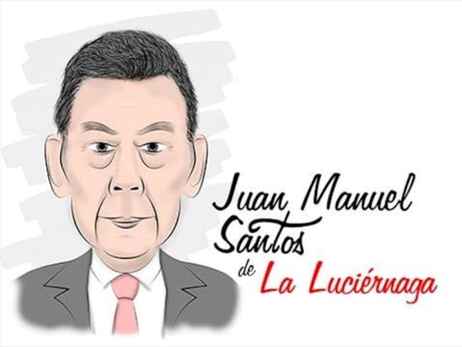 Juan Manuel Santos de La Luciérnaga. Habla de paz en Europa