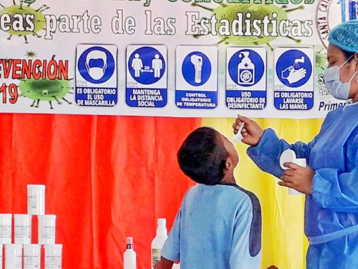 Realizan jornadas de desparasitación a niños en Santa Catalina, Bolívar