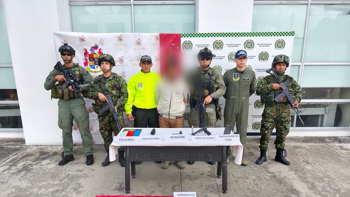 Capturado alias ‘Cordi’, dinamizador del delito para el ELN en el Cauca